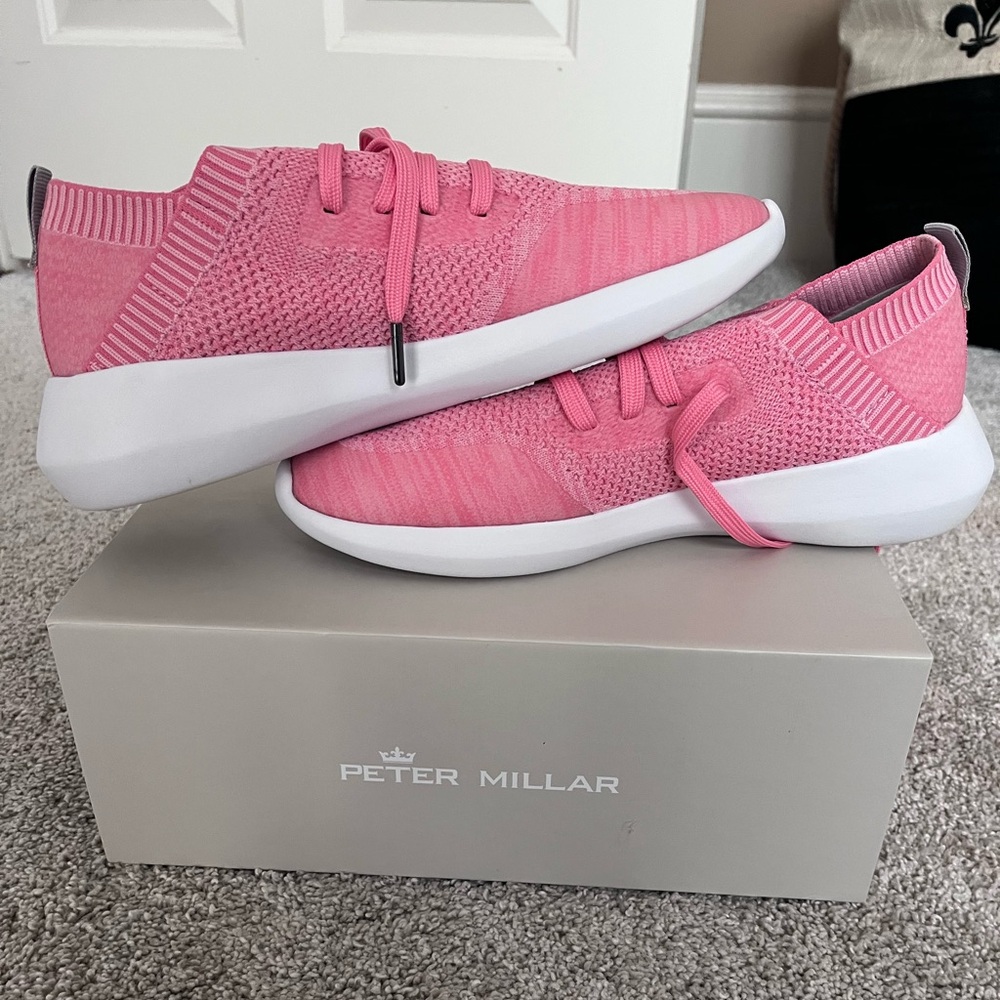 Peter Millar Pink Sneakers